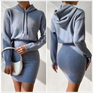 Sweater dress.  Ordered from Mercari. No tags anywhere or care instruction tag